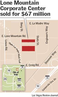 Lone Mountain Corporate Center map