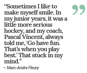 Fleury smile quote (Las Vegas Review-Journal)