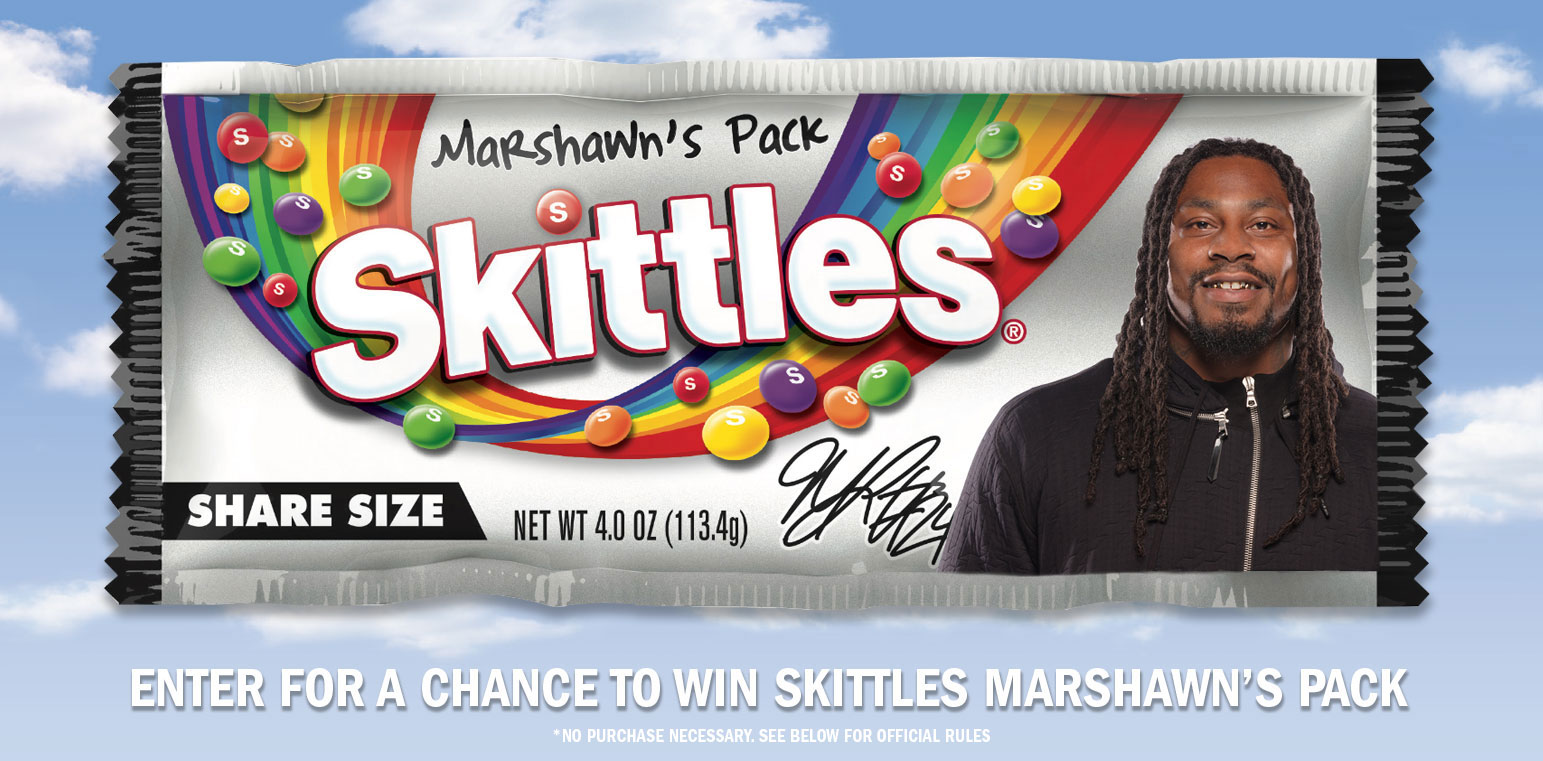 Report: Marshawn Lynch signs Skittles endorsement deal - Sports