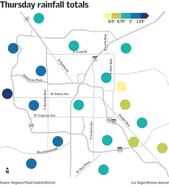 Rainfall map