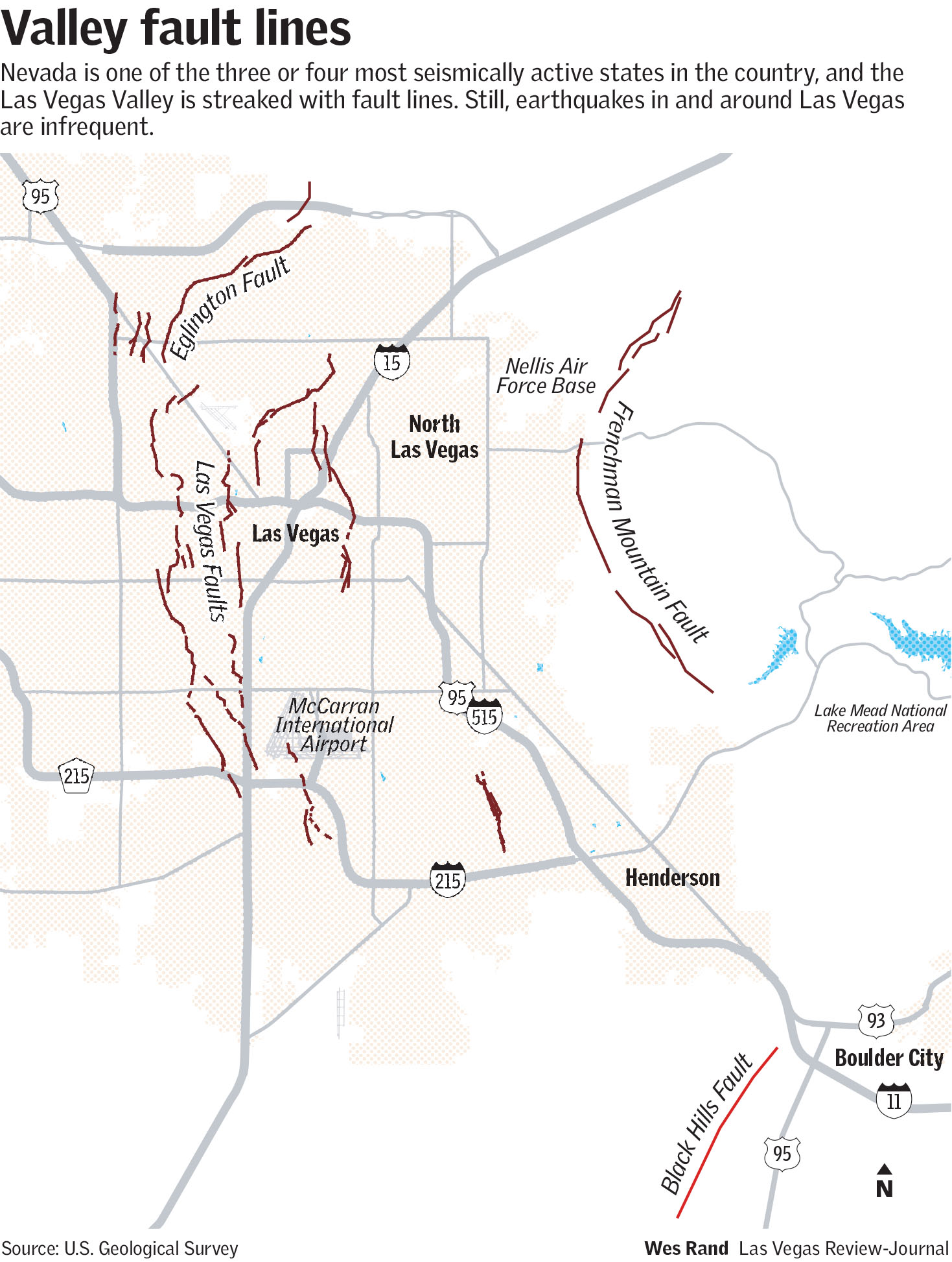 More aftershocks possible, but chances of earthquake in Las Vegas low