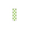 ID SHEET TAPE  WT & LIME GRN CHECKBRD  0.25 INCH  [1/ST] Shop STERIS Product Number T2200113