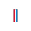 ID SHEET TAPE RED/WHT/BLU STRIPE  X 0.25 INCH [1/ST] Shop STERIS Product Number T330040102