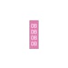 ID SHEET TAPE  PINK / OB  WHITE 0.25 INCH  [1/ST] Shop STERIS Product Number T50411