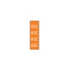 ID SHEET TAPE  ORANGE / ASC  WHITE 0.25 INCH  [1/ST] Shop STERIS Product Number T60107