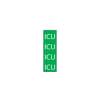 ID SHEET TAPE  GREEN / ICU  WHITE  0.25 INCH  [1/ST] Shop STERIS Product Number T60803