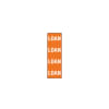 ID SHEET TAPE  ORANGE / LOAN  WT  0.25 INCH  [1/ST] Shop STERIS Product Number T68607