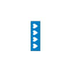 ID SHEET TAPE  BLU / HEARTS  WT  0.25 INCH  [1/ST] Shop STERIS Product Number T70102