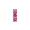 ID SHEET TAPE  PINK/BLK SMILEY  0.25 INCH  [1/ST] Shop STERIS Product Number T7061109