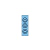 ID SHEET TAPE  LT BLU/BLK SMILEY  0.25 INCH  [1/ST] Shop STERIS Product Number T7061409