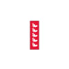 ID SHEET TAPE  RED / FOOTPRINTS  WT  0.25 INCH  [1/ST] Shop STERIS Product Number T71304