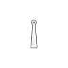 STERIS Product Number CH03160 DEL TOUCH MICRO FORCEPS TITAN 7-1/4IN
