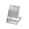 STERIS Product Number KI05RACKTD TWIST DRILL RACK HOLDS UP TO 13 DRILL BITS 5 INCH [1/EA]