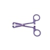 STERIS Product Number KS35150 STRAIGHT TOWEL CLAMP ROUND TIP PURPLE 5IN [50/PK]