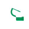 STERIS Product Number LT003 CASE LOCKING TAG  GREEN  [100/PK]