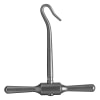 STERIS Product Number NL880 HANDLE F/GIGLI SAW SOLID T-GRIP DEEP HOOK PAIR
