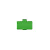 STERIS Product Number PT0203 PLASTIC TRAY TAG CLIP 2.17 X 1.18 IN GREEN[10/PK]