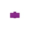 STERIS Product Number PT0206 PLASTIC TRAY TAG CLIP 2.17 X 1.18 IN PURPLE[10/PK]