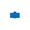 STERIS Product Number PT0214 PLASTIC TRAY TAG CLIP 2.17 X 1.18IN LT BLUE[10/PK]