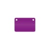 STERIS Product Number PT0306 PLASTIC TRAY TAG 2.36 X 1.57 IN PURPLE[10/PK]