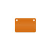 STERIS Product Number PT0307 PLASTIC TRAY TAG 2.36 X 1.57 IN ORANGE[10/PK]