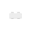 STERIS Product Number PT0401 PLASTIC TRAY TAG CLIP 2.76 X 1.18 IN WHITE[10/PK]