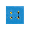 STERIS Product Number VB21215 2 PAIRS OF YELLOW SUTURE CLAMP TAGS STERILE [5/BX]