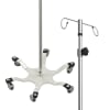 STERIS Product Number MCE275 IV POLE STAINLESS 2-HK 6-LG SPIDER-BASE