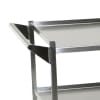 STERIS Product Number MCE3008 UTILITY CART STAINLESS 2 SLF 24W X 16D X 34H