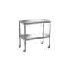 STERIS Product Number MCE503 INSTRUMENT TABLE SS WITH SHELF 18W X 33L X 34H