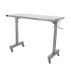 STERIS Product Number MCE535 HEIGHT ADJ INSTRUMENT SS TABLE 24W X 60L X 36-56H