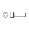 STERIS Product Number P041012061 SCREW  SOC HD CAP  #10-32 X 1/2" SS