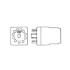 STERIS Product Number P047757091 RELAY  3PDT 240V 10A