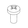 STERIS Product Number P117037247 MACHINE SCREW   APN HEAD  S/S  M3 X 6MM