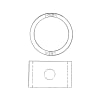 STERIS Product Number P117950020 HUB  SPRAY ARM