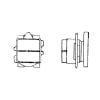 STERIS Product Number P117950058 OPERATOR  TWO BUTTON