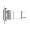 STERIS Product Number P117951070 SOCKET-PILOT LIGHT