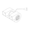 STERIS Product Number P117996482 FAN 1/2 HP ASS'Y