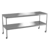 Instrument Table with Shelf - 72"L