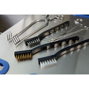 Nylon Dual-Bristle Machine Cleaning Brush - 6