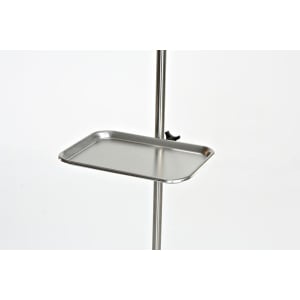 Add-A-Tray Stainless IV Pole Accessory