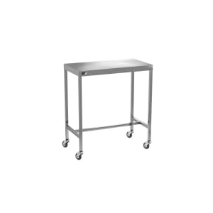 Instrument Table with H Brace - 30" L