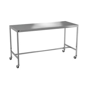 Instrument Table with H Brace - 60" L