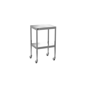 Instrument Table with Shelf - 20"L