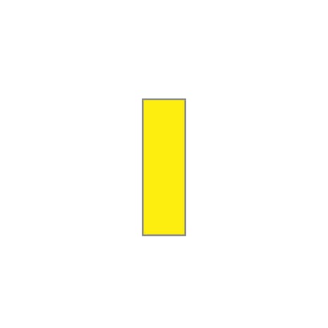 ID SHEET TAPE  YELLOW  X 0.25 INCH (6.35MM) [1/ST] Shop STERIS Product Number T12005