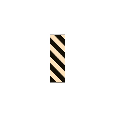 ID SHEET TAPE  BLK/BEIGE  STRIPE  0.25 INCH  [1/ST] Shop STERIS Product Number T3200916