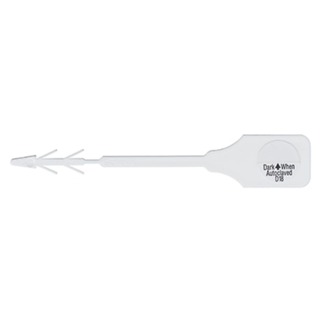 TAMPER EVIDENT ARROW DBL-BARB STEAM WHT 500/BX Shop STERIS Product Number AS22