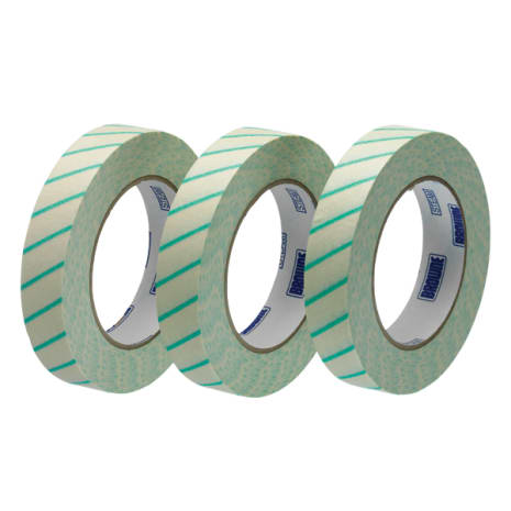 STERIS Product Number 0163AB TAPE WITH STEAM INDICATOR 24MMX50M 36 ROLLS