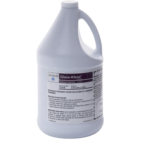 STERIS Product Number 111408 GLASS-KLENZ (4 X 1 GAL-CASE)