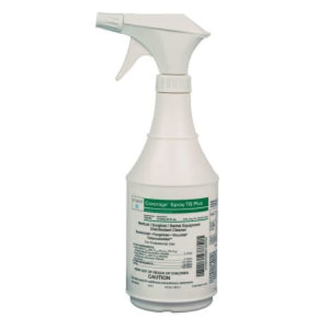 COVERAGE SPRAY TB PLUS (12 X 24 OZ PLASTIC BOTTLES - FIBERBOARD BOX) Shop STERIS Product Number 1629B4